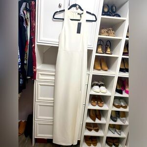 BCBG MAXAZRIA Ivory evening dress